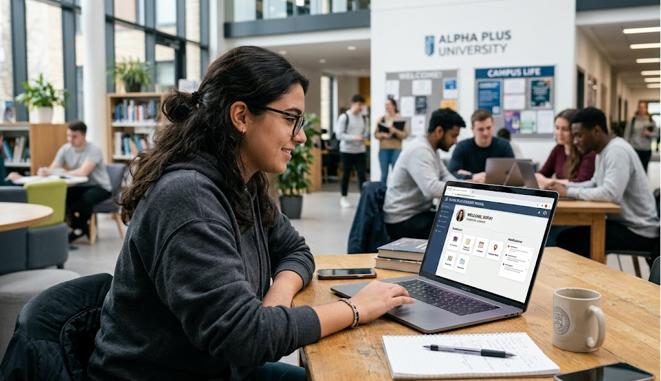 alpha plus student portal