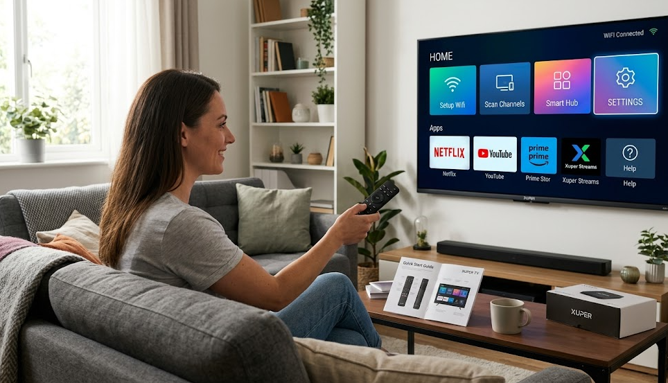 How to Use Xuper TV